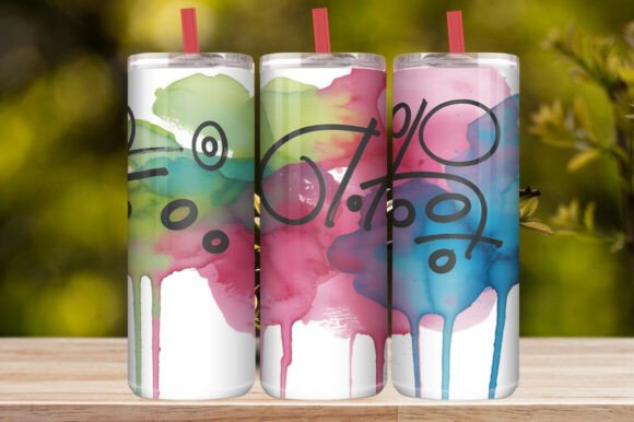 Abstract Watercolor Circles Tumbler Wrap Review