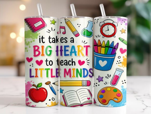 Big Heart to Teach Little Minds Tumbler Review