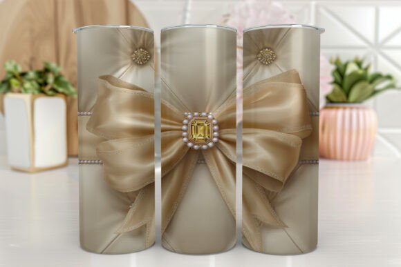 Blue Bow Bling 20oz Tumbler Wrap Review