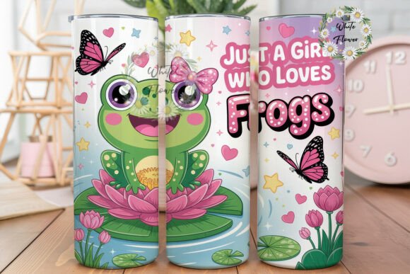 Cute Frog Lover 20oz Tumbler Wrap Review