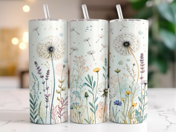 Dandelion Wildflower 20oz Tumbler Wrap Review