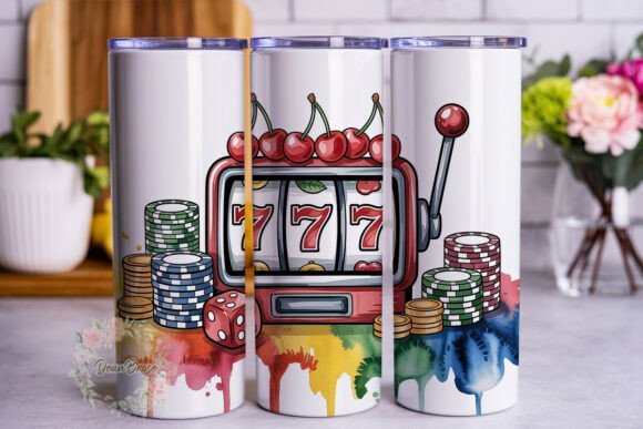Lucky 7s Watercolor Tumbler Wrap Review