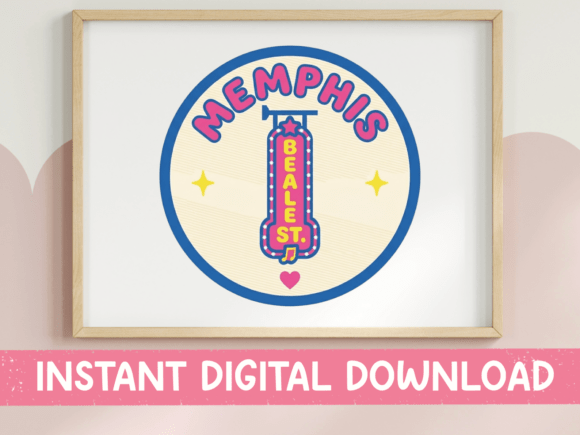Memphis Beale Street Patch SVG Review