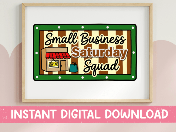 Small Business Saturday Squad SVG Review