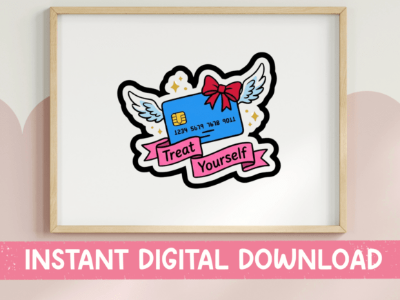 Treat Yourself Credit Card Wings SVG Review