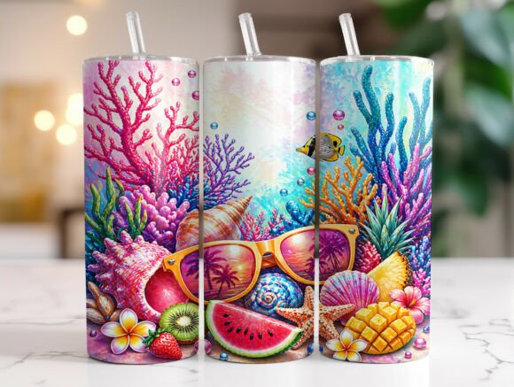 Tropical Coral Reef Sunglasses Tumbler Review