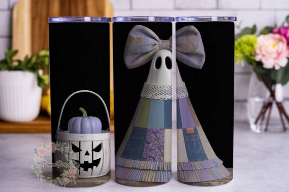 Whimsical Ghost Patchwork 20oz Tumbler Review